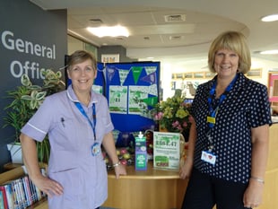 Minehead Hospital staff raise hundreds for cancer charity