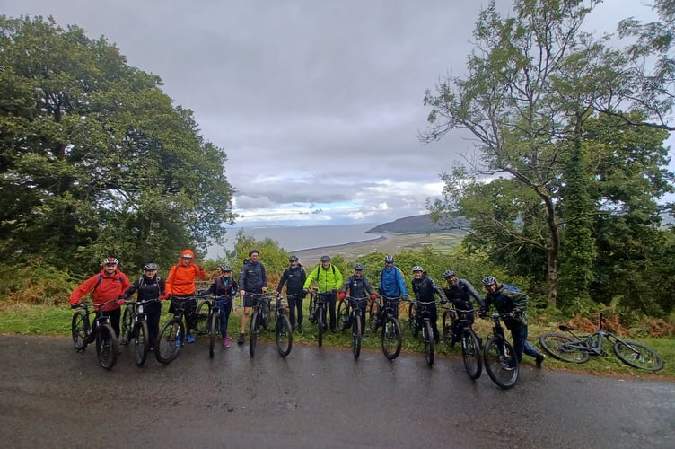 E-bike Tour around Exmoor coast