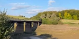 Lake at critical level