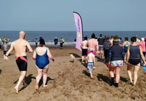 West Somerset beach New Year swim challenge for hospice