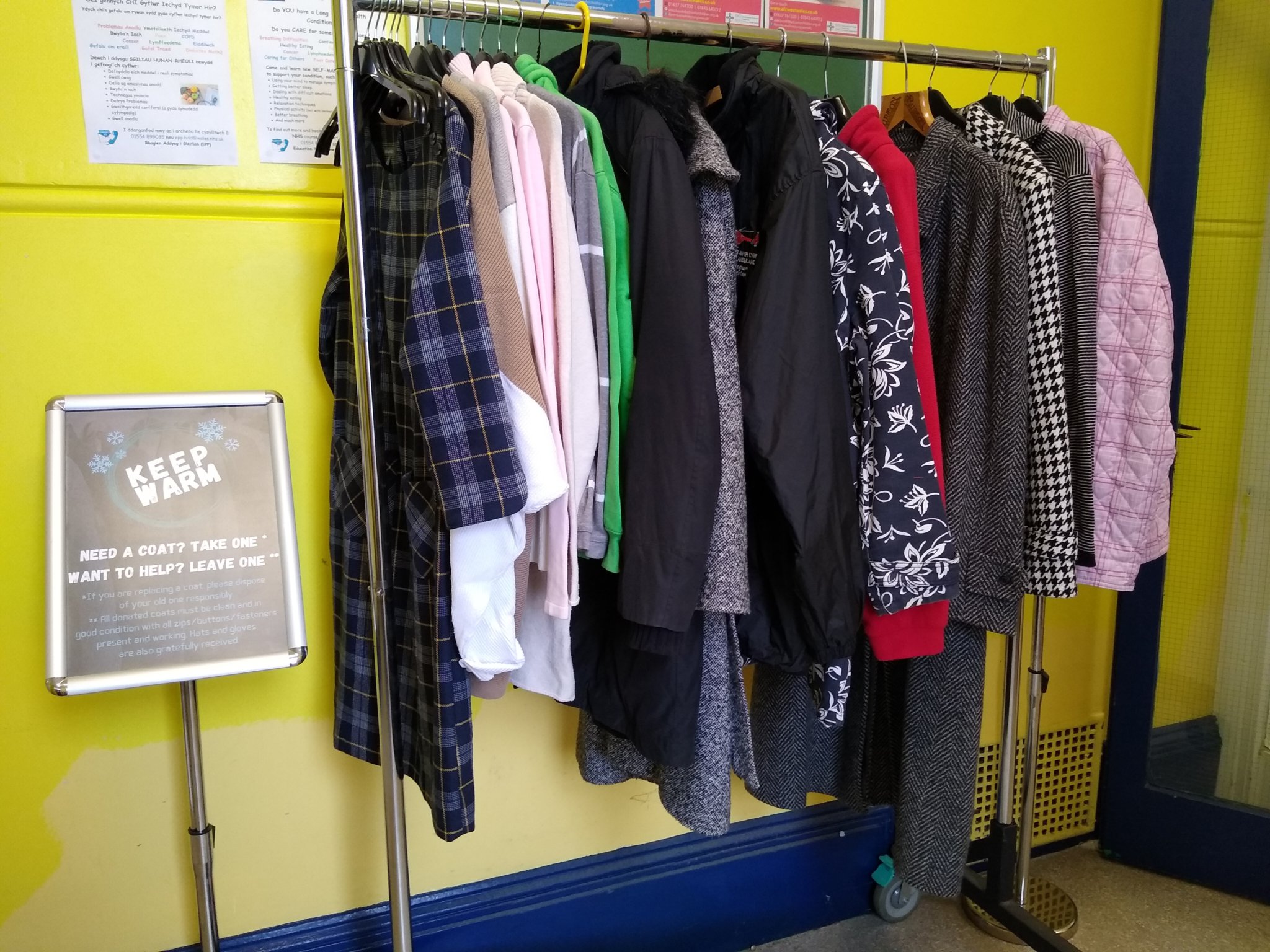 Winter coat exchange enters third year