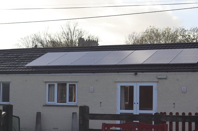 West Buckland solar panels