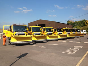 Gritters out in Somerset as temperature drops to minus 4C
