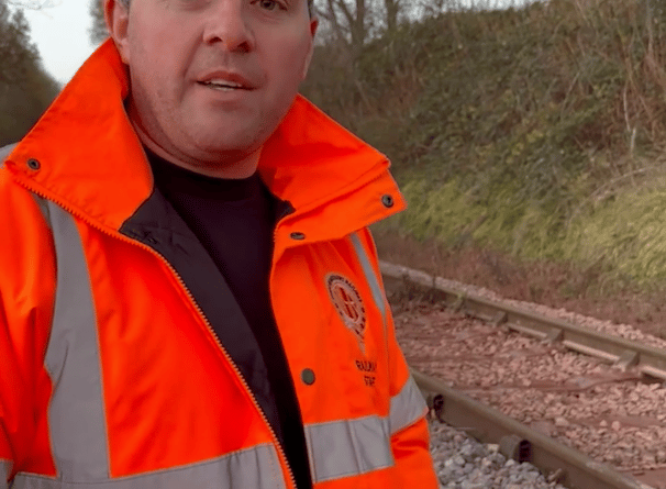 Jones-Pratt, West Somerset Railway, mudslide landslide landslip trains heritage