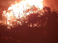Firefighters called to blaze at holiday park on coast at Watchet