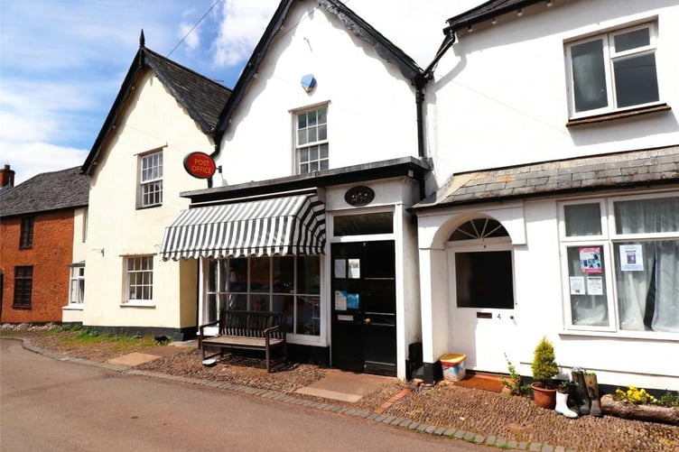The village shop and post office at Stogumber