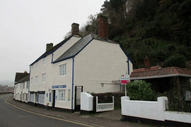 The now-closed Portside Diner, in Minehead