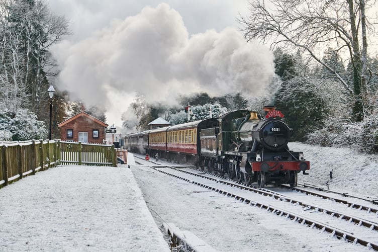 West Somerset Railway, Santa special, trains