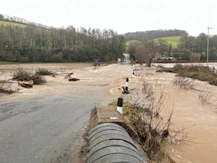 All the flood warnings in West Somerset after heavy rain on Saturday