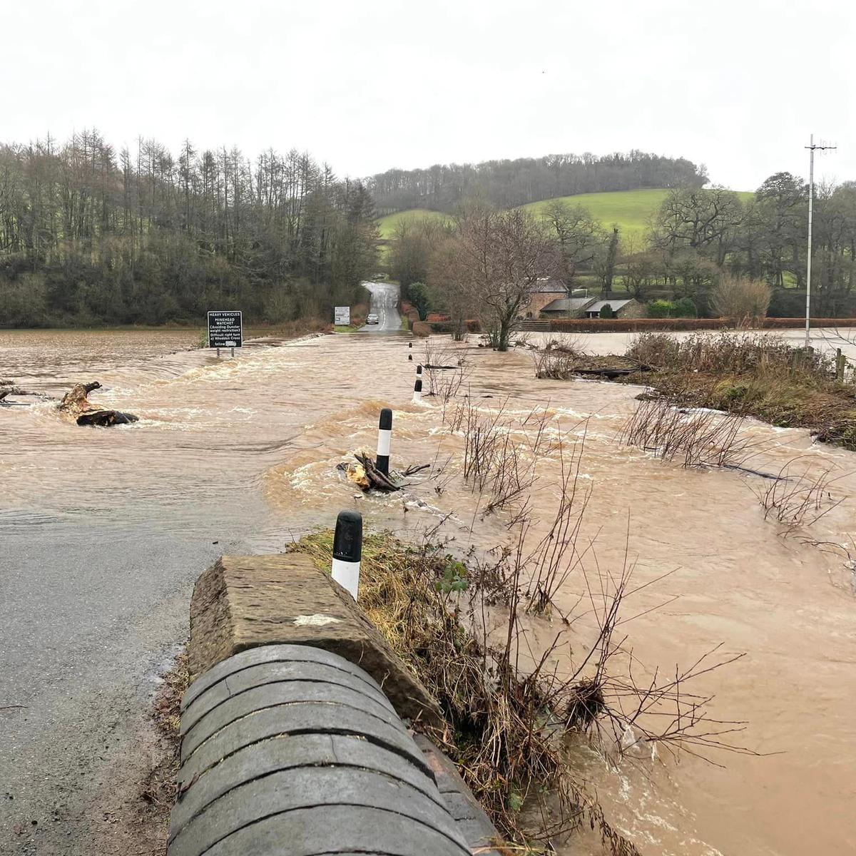 All the flood warnings in West Somerset after heavy rain on Saturday 