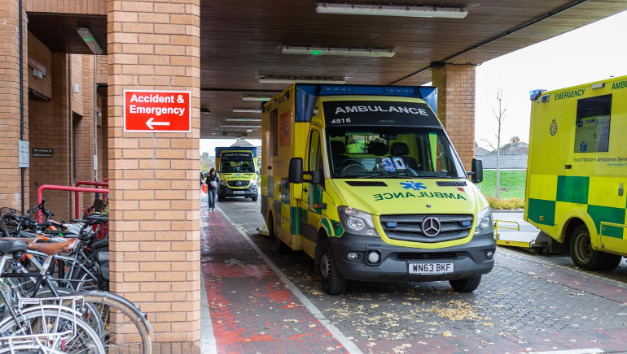 Musgrove Park Hospital ambulance A&E