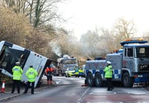 56 injured in double decker crash near Cannington