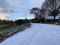 Snow and heavy frost across Somerset