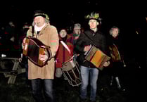 Dunster and Carhampton Wassail toast a bumper apple crop 