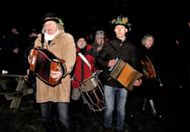 Dunster and Carhampton Wassail toast a bumper apple crop 