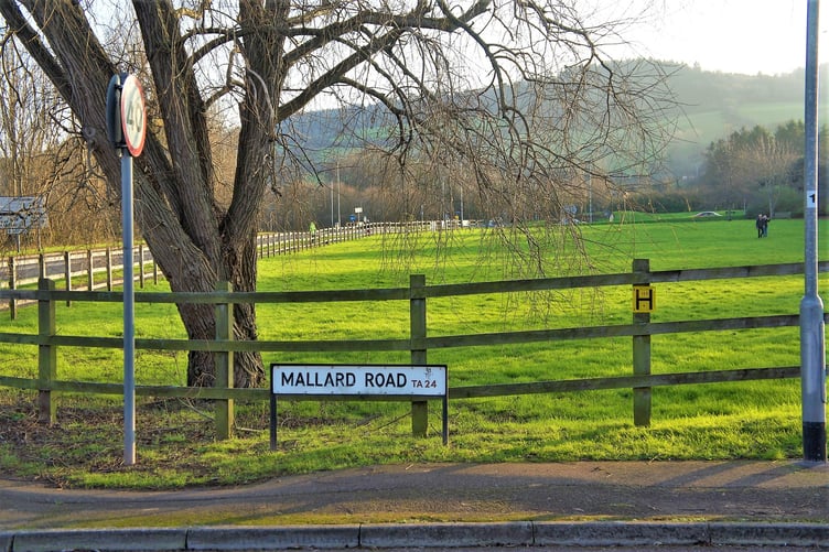 Possible site for swimming pool in Minehead