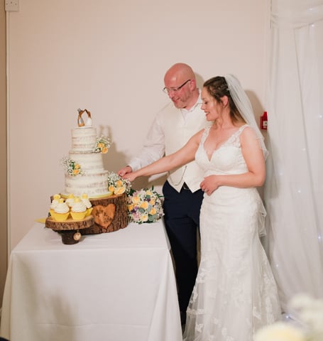 Justin Damerel Donna Damerel Donna Atkins wedding cake Williton prize