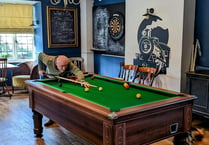 Pool table returns to Washford Inn ‘by popular demand’ 