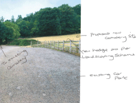 Plans for new village cemetery