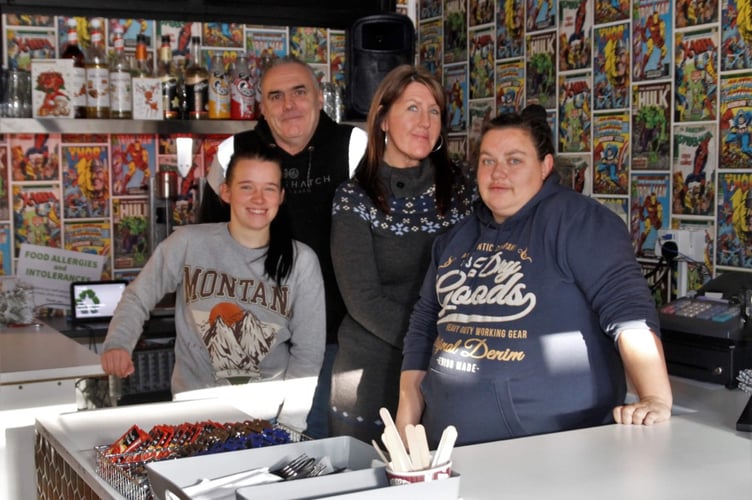 Minehead Cafe Connect Tonu Bloomfield Paul Bolton old hospital