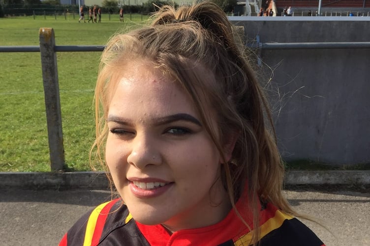 Bethany Branson was a keen rugby player