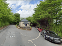 Church wall crash driver named