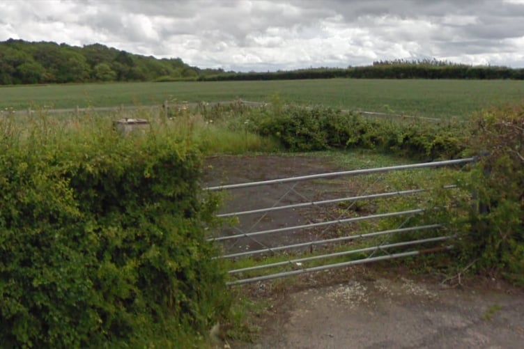 Location of the nuclear bunker near the Quantock Hills