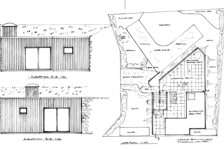 Plans for conversion of nuclear bunker into holiday let on KIlton Road in Holford