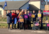 Nurses on picket line at start of two-day strike