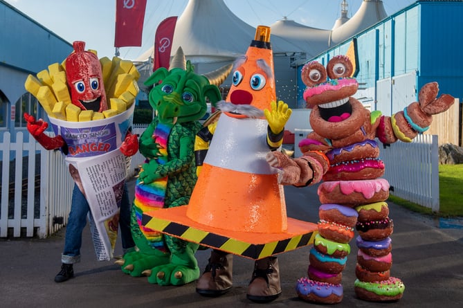 Butlin's Masked Singer characters