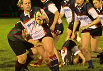 Wiveliscombe Ladies in action 