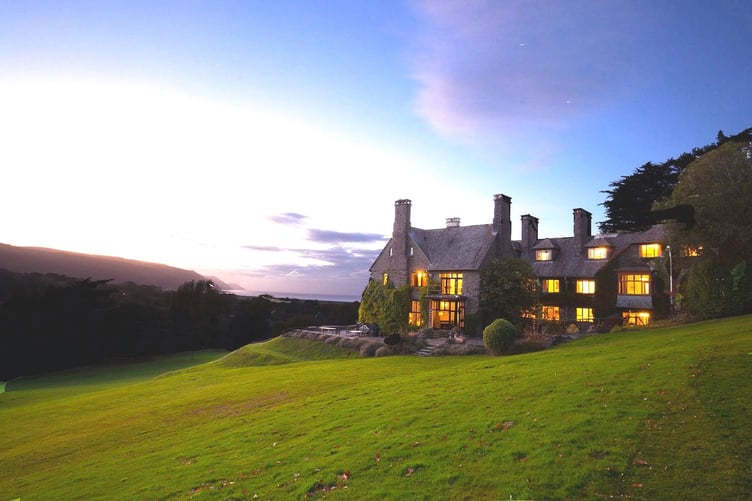 Bossington Hall seen from the outside