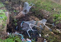 Minehead Morrisons rescues abandoned trolleys 