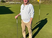 Golfers overcome frost at Minehead