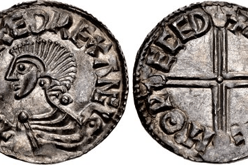 A coin minted under the reign of Aethelred II which is set to go on display at the Watchet Market House Museum