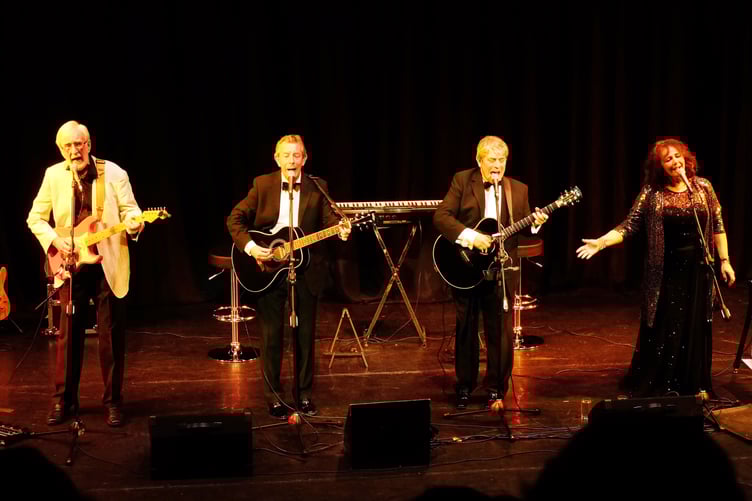 The band Cleverly Everly at the Regal in Minehead