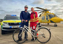 New cycle challenge to raise funds for Somerset air ambulance