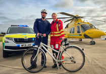 New cycle challenge to raise funds for Somerset air ambulance