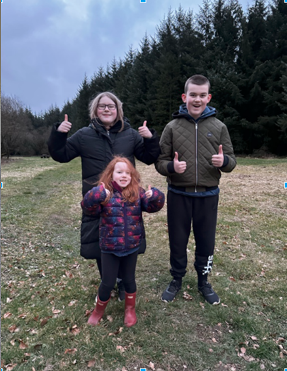Will Thomas Timberscombe autism fund-raising Katy Thomas walk steps