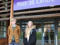 Two Minehead students receives offers from top university