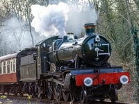 Re-enacting historic steam journey for railway anniversary