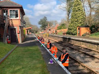 Steam trains will run again this month