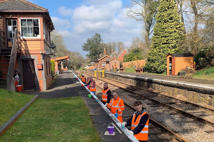 West Somerset Railway heritage steam trains rail line Minehead Crowcombe Heathfield
