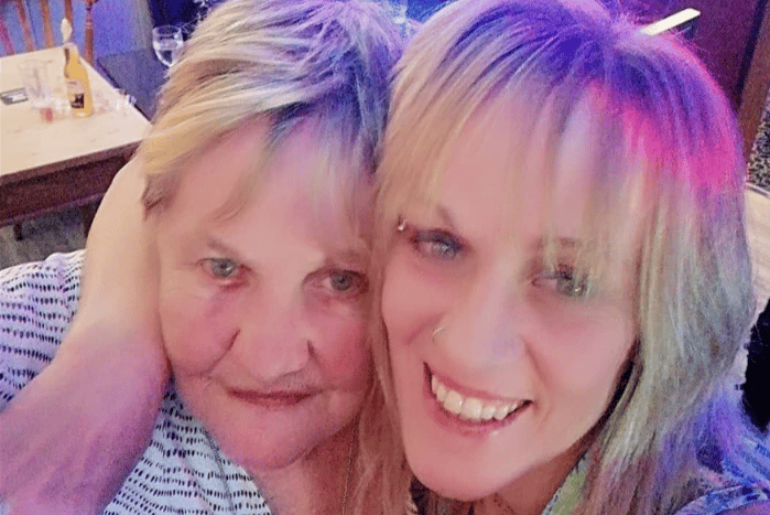 Williton woman charity skydive Sharon Holland Diane Cotter breast cancer Dunkeswell