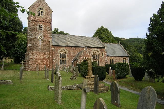 The village church at Wootton Courtenay