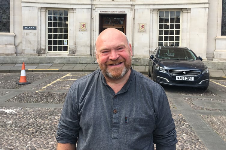 Councillor Bill Revans, leader of Somerset County Council,