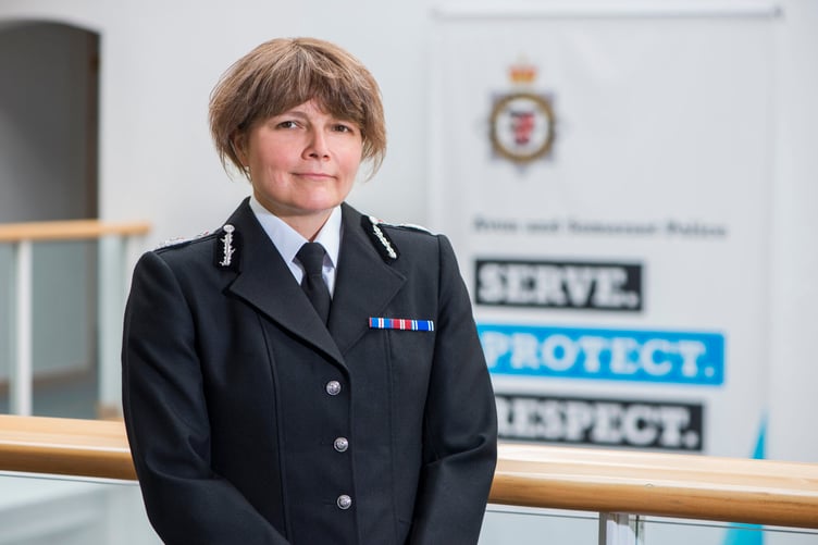 Chief Constable Sarah Crew said "There’s more work we need to do"