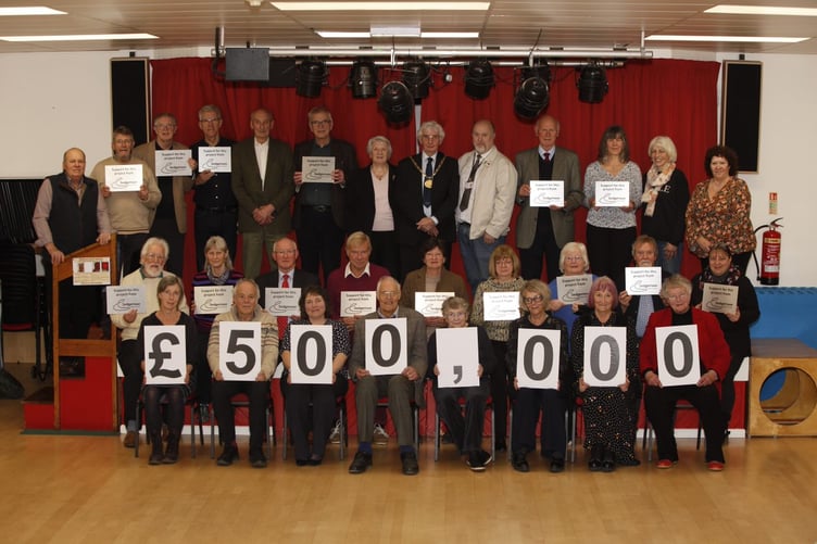 Sedgemoor village hall Nether Stowey Over Stowey legacy £500,000