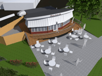 Compromise on park cafe plans