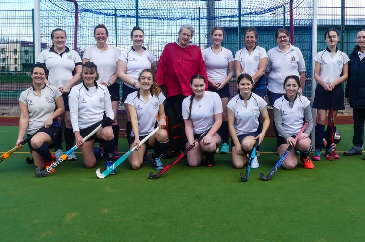 Minehead Ladies Hockey team